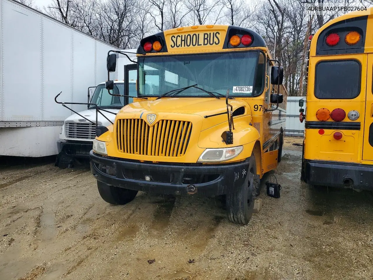 2015 Ic Corporation Ce Series School - School Bus VIN: 4DRBUAAP1FB027604 Lot: 47082736
