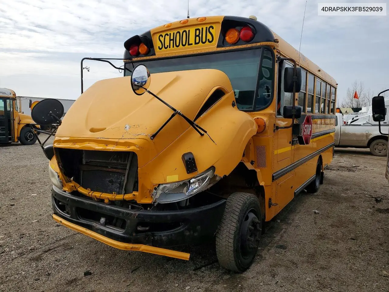 2015 Icrp 3000 3200 - School Bus VIN: 4DRAPSKK3FB529039 Lot: 47118646