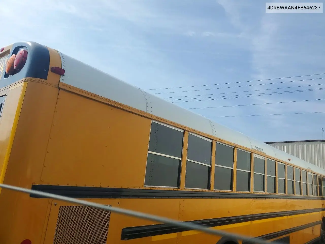 2015 Ic Corporation Re Series School - School Bus VIN: 4DRBWAAN4FB646237 Lot: 75384045