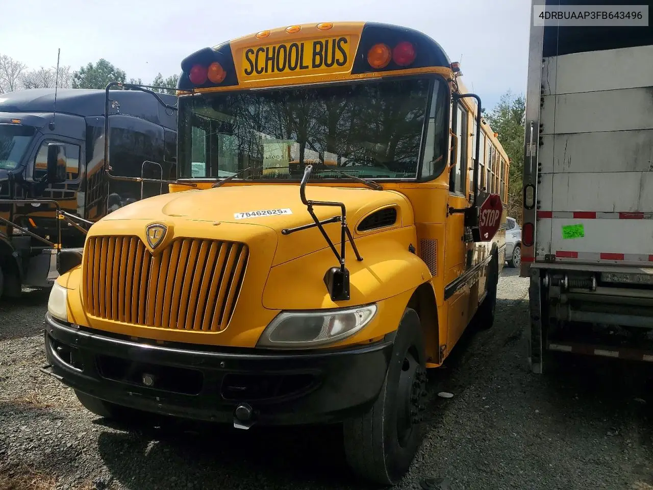 2015 Ic Corporation Ce Series School - School Bus VIN: 4DRBUAAP3FB643496 Lot: 75462625