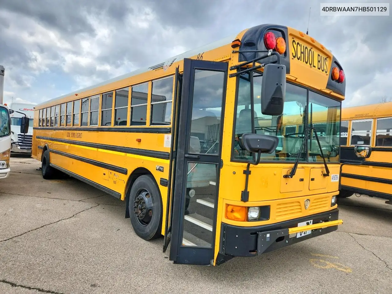 2017 Ic Corporation Re Series School - School Bus VIN: 4DRBWAAN7HB501129 Lot: 46160786