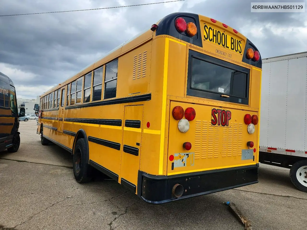 2017 Ic Corporation Re Series School - School Bus VIN: 4DRBWAAN7HB501129 Lot: 46160786