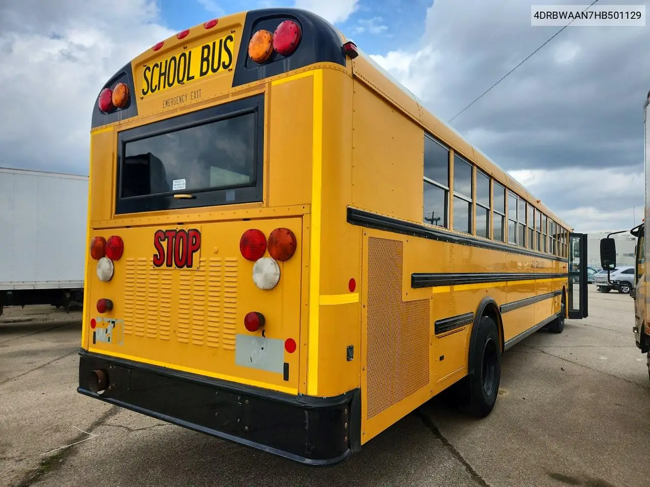 2017 Ic Corporation Re Series School - School Bus VIN: 4DRBWAAN7HB501129 Lot: 46160786