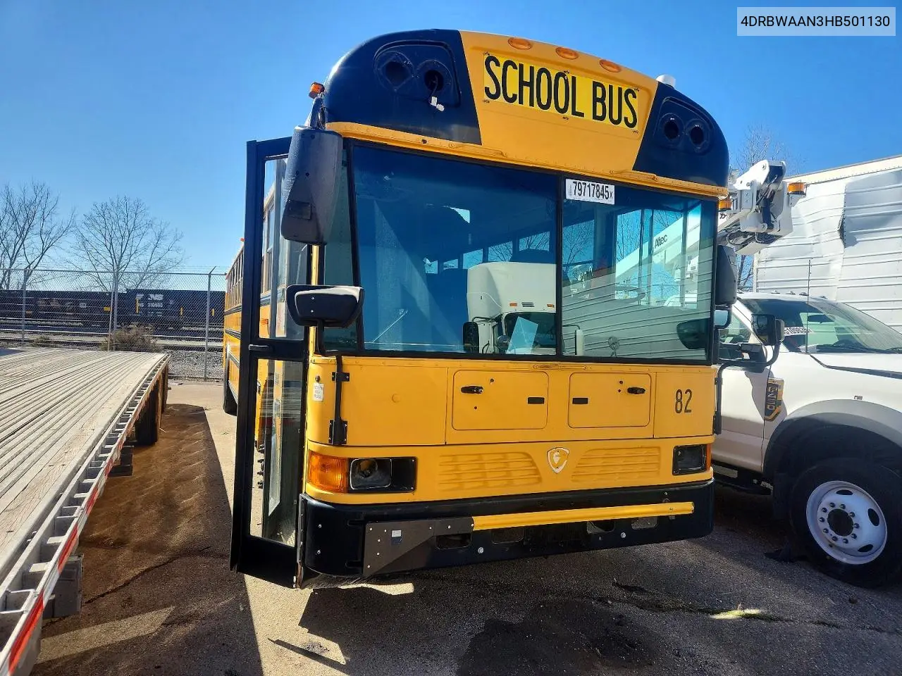 2017 Ic Corporation Re Series School - School Bus VIN: 4DRBWAAN3HB501130 Lot: 79717845