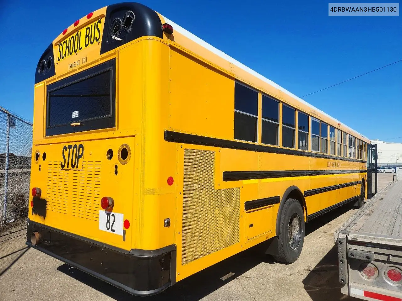 2017 Ic Corporation Re Series School - School Bus VIN: 4DRBWAAN3HB501130 Lot: 79717845
