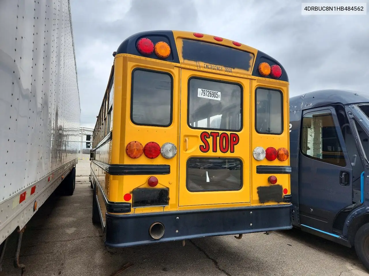 2017 Ic Corporation Ce Series School - School Bus VIN: 4DRBUC8N1HB484562 Lot: 79726905