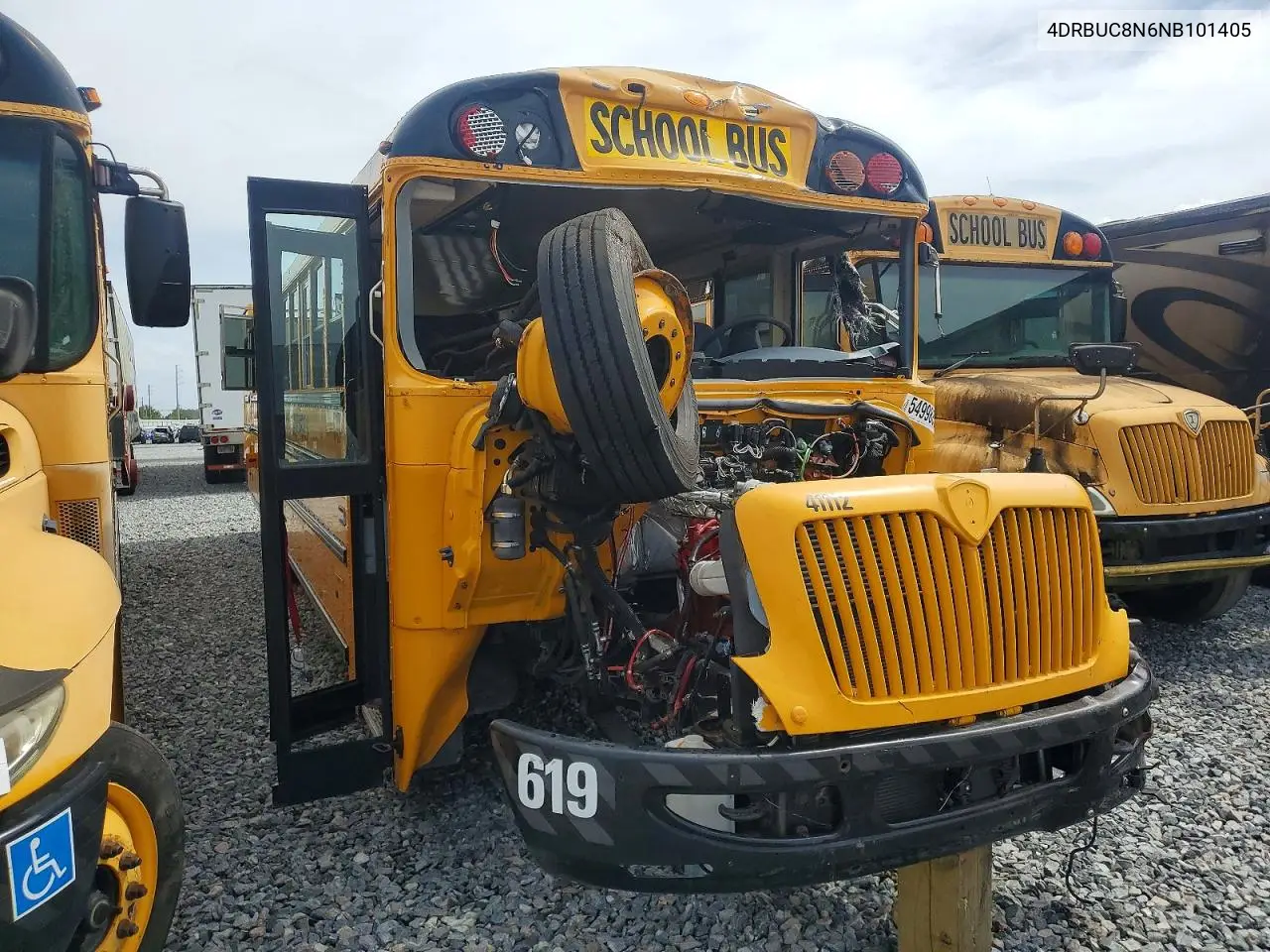 2022 Ic Corporation Ce Series School - School Bus VIN: 4DRBUC8N6NB101405 Lot: 54998856