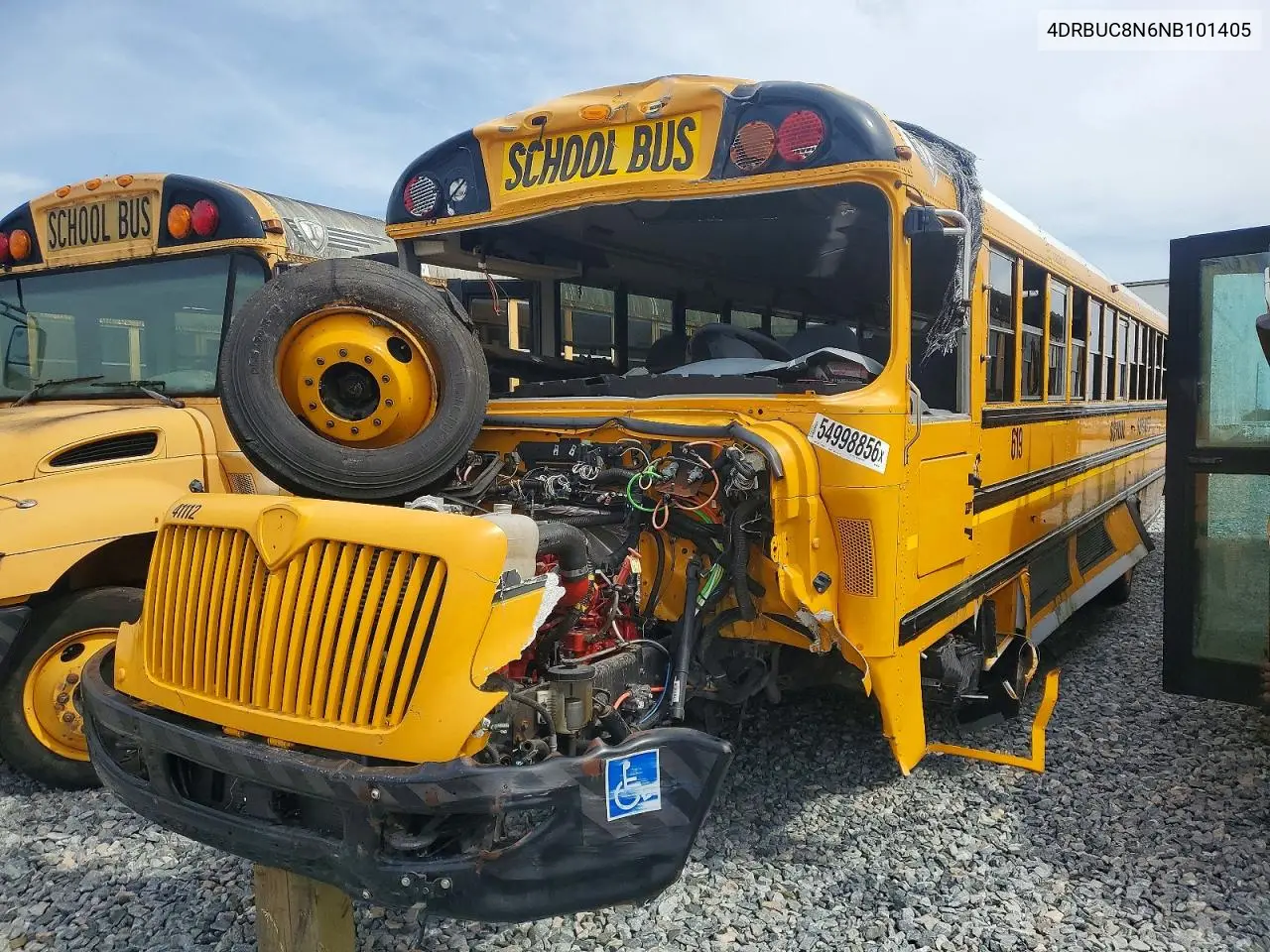 2022 Ic Corporation Ce Series School - School Bus VIN: 4DRBUC8N6NB101405 Lot: 54998856