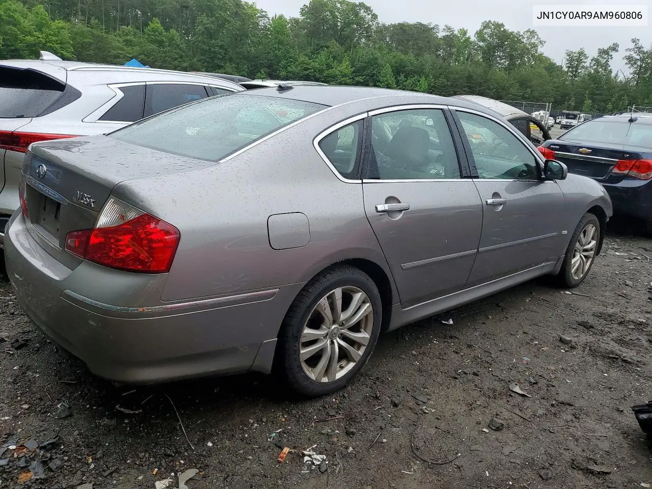 2010 Infiniti M35 X VIN: JN1CY0AR9AM960806 Lot: 54863626