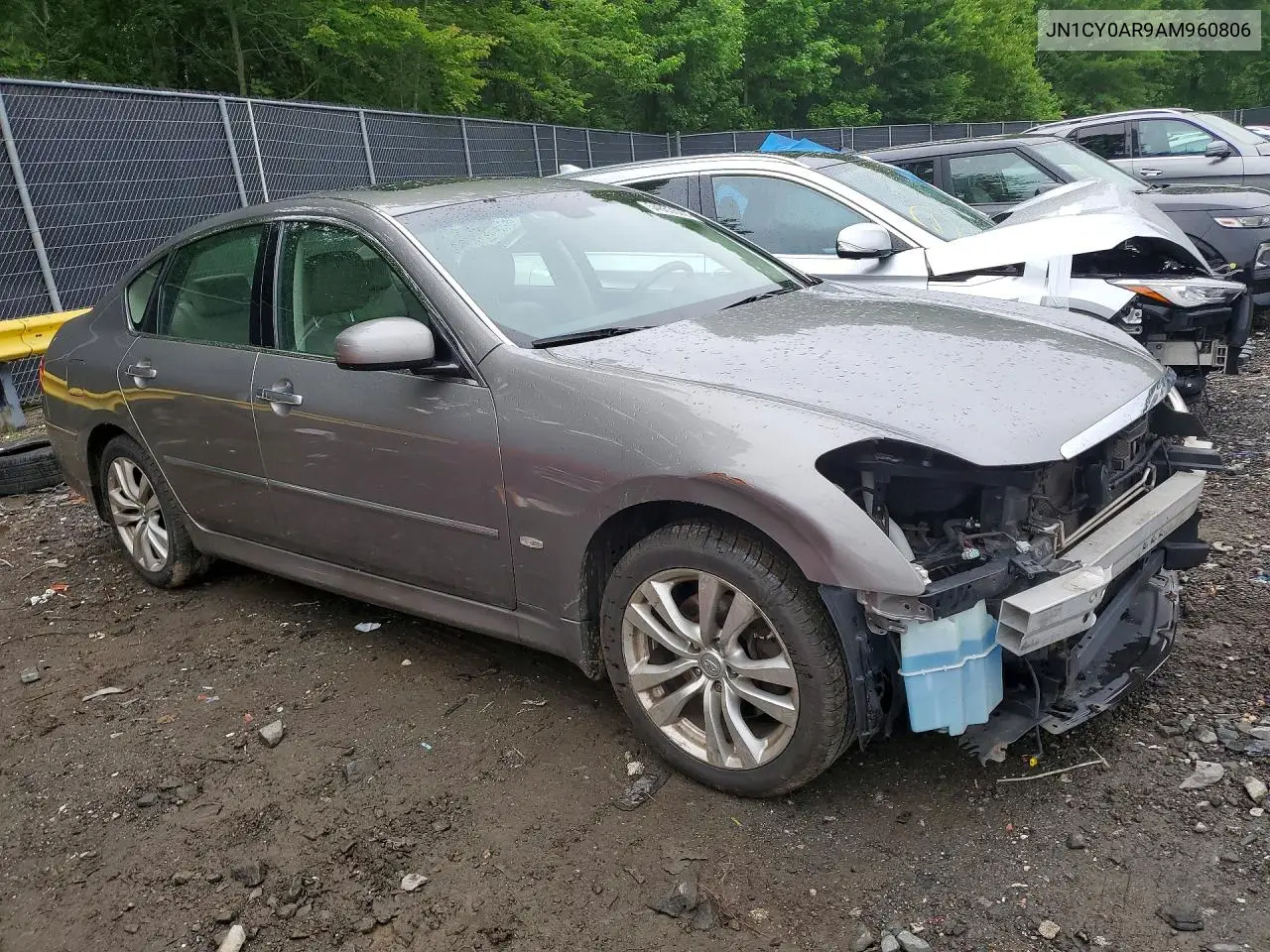 2010 Infiniti M35 X VIN: JN1CY0AR9AM960806 Lot: 54863626