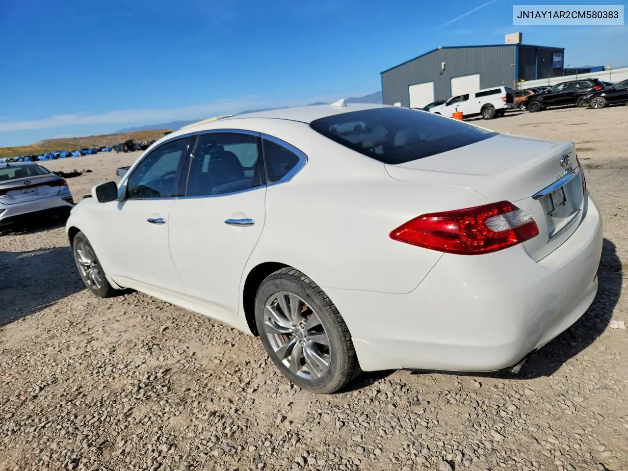 2012 Infiniti M56 X VIN: JN1AY1AR2CM580383 Lot: 52565796