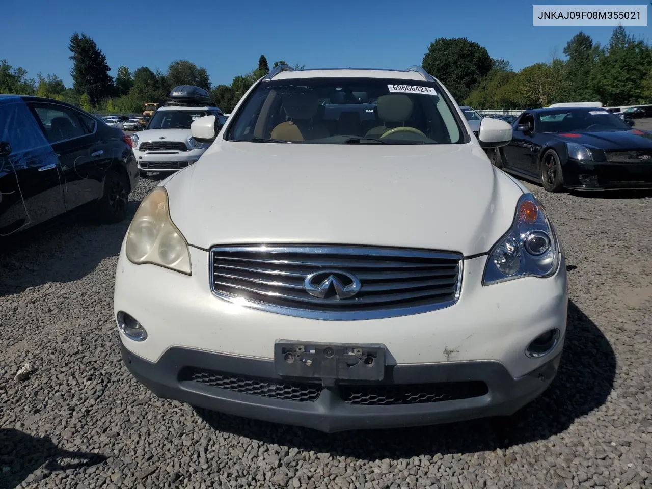 JNKAJ09F08M355021 2008 Infiniti Ex35 Base