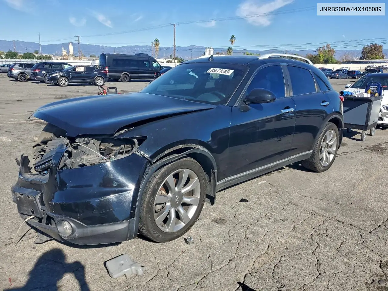 JNRBS08W44X405089 2004 Infiniti Fx45