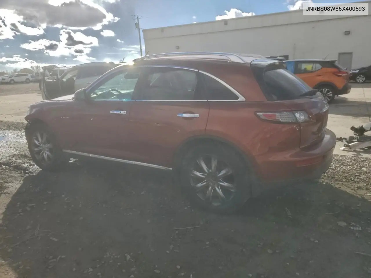 JNRBS08W86X400593 2006 Infiniti Fx45