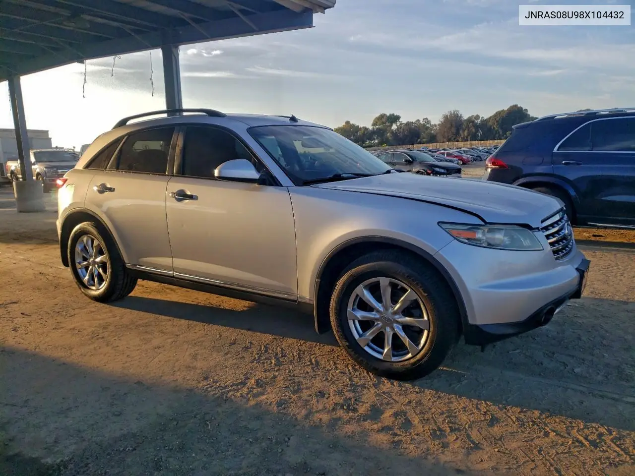 JNRAS08U98X104432 2008 Infiniti Fx35