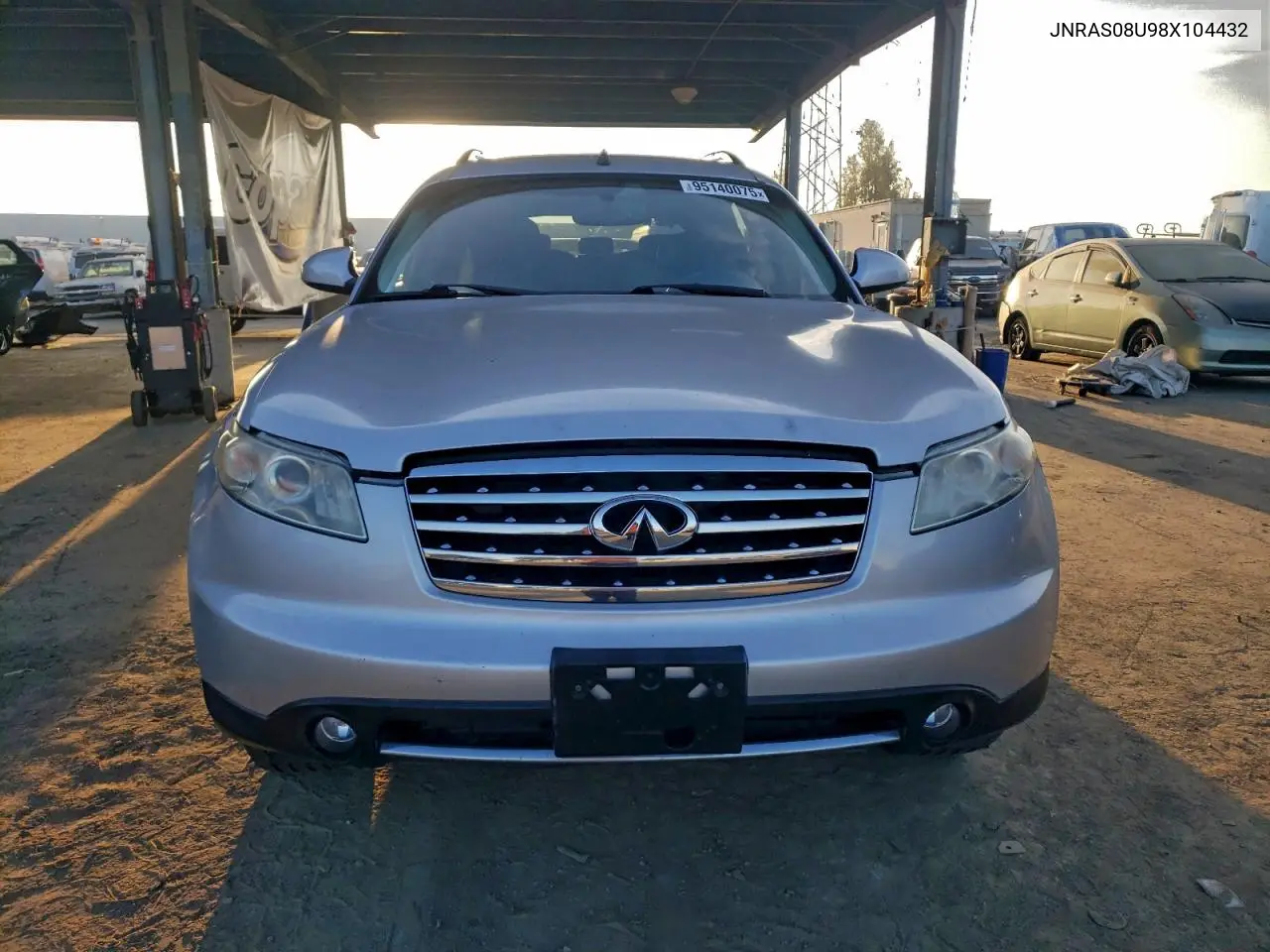 JNRAS08U98X104432 2008 Infiniti Fx35