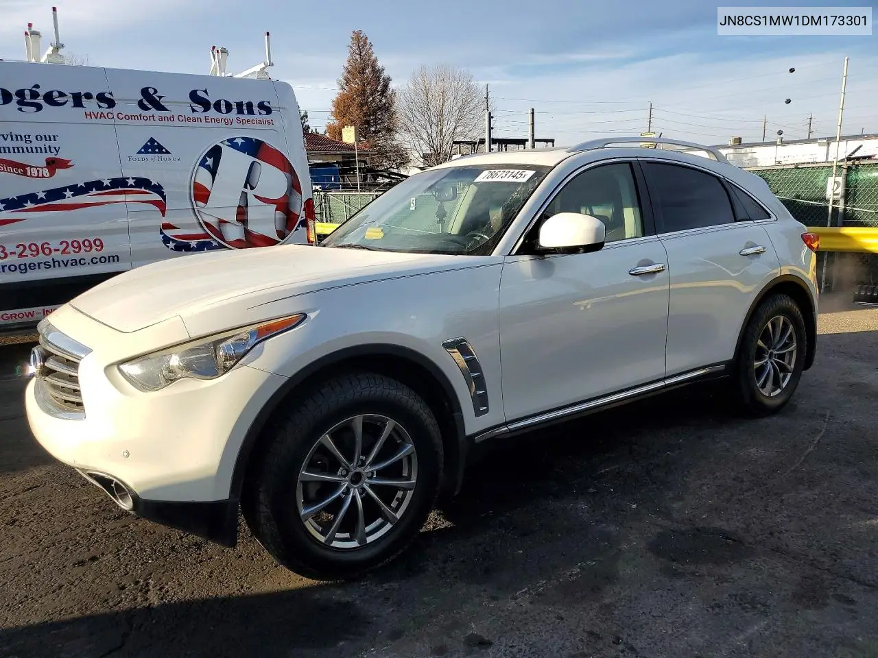 JN8CS1MW1DM173301 2013 Infiniti Fx37 Base