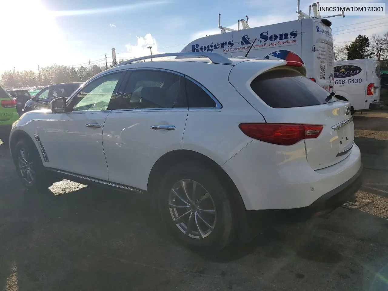 JN8CS1MW1DM173301 2013 Infiniti Fx37 Base