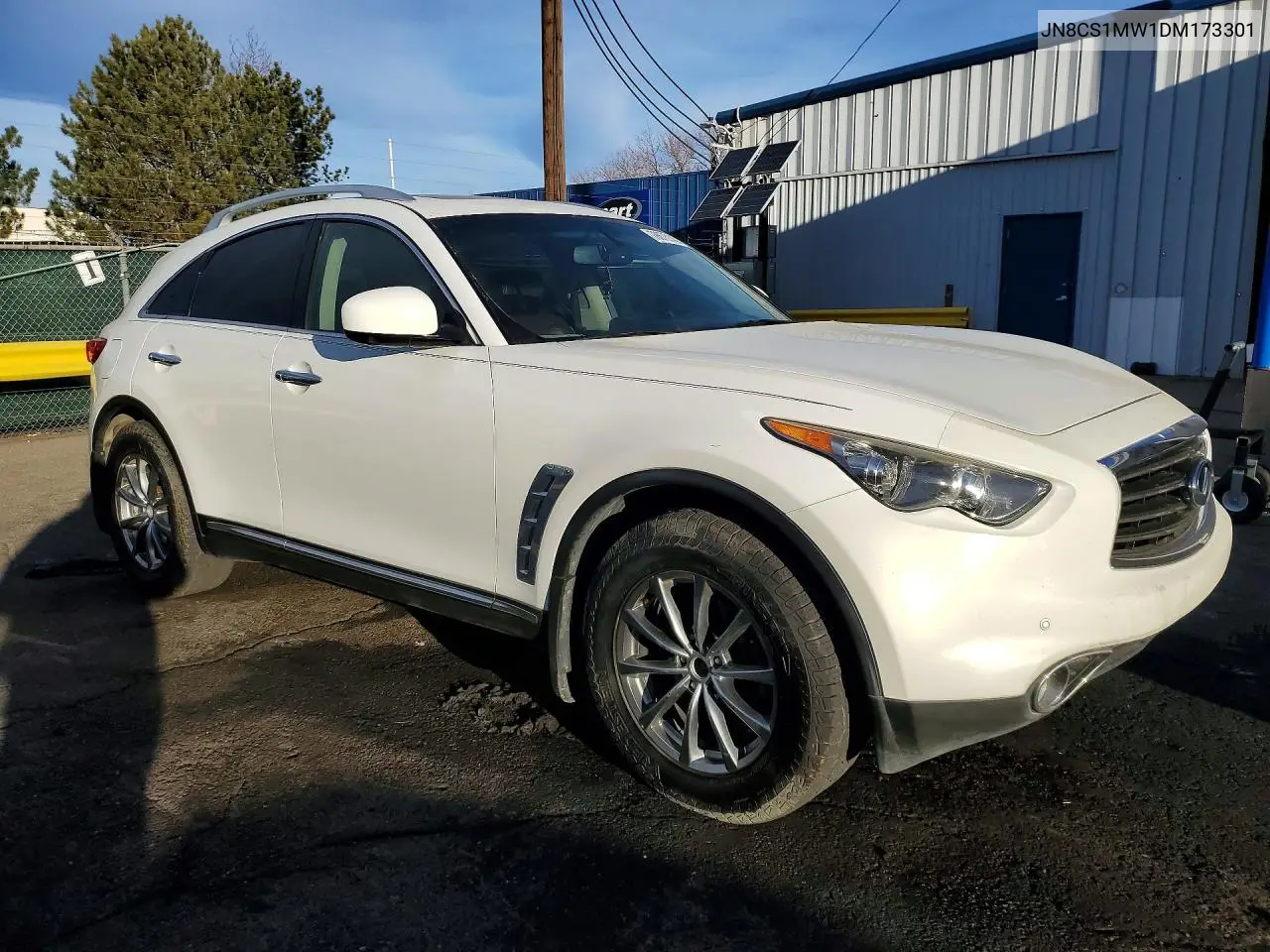 JN8CS1MW1DM173301 2013 Infiniti Fx37 Base