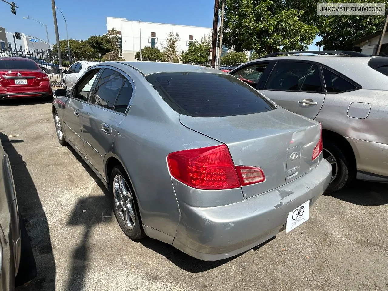 JNKCV51E73M000353 2003 Infiniti G35