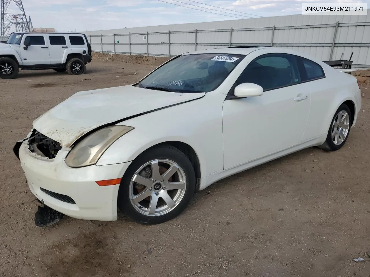 JNKCV54E93M211971 2003 Infiniti G35