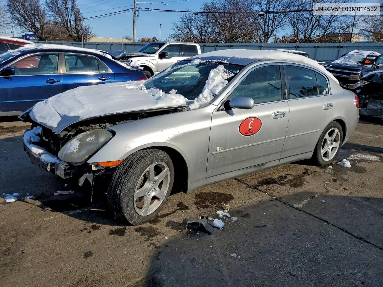 JNKCV51E03M014532 2003 Infiniti G35