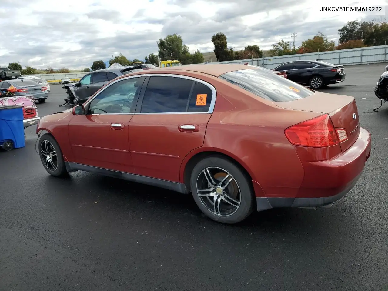 JNKCV51E64M619222 2004 Infiniti G35