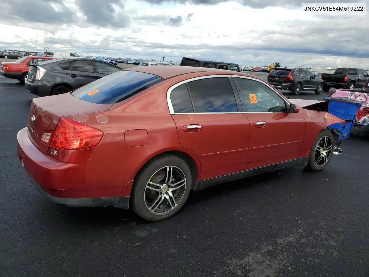JNKCV51E64M619222 2004 Infiniti G35