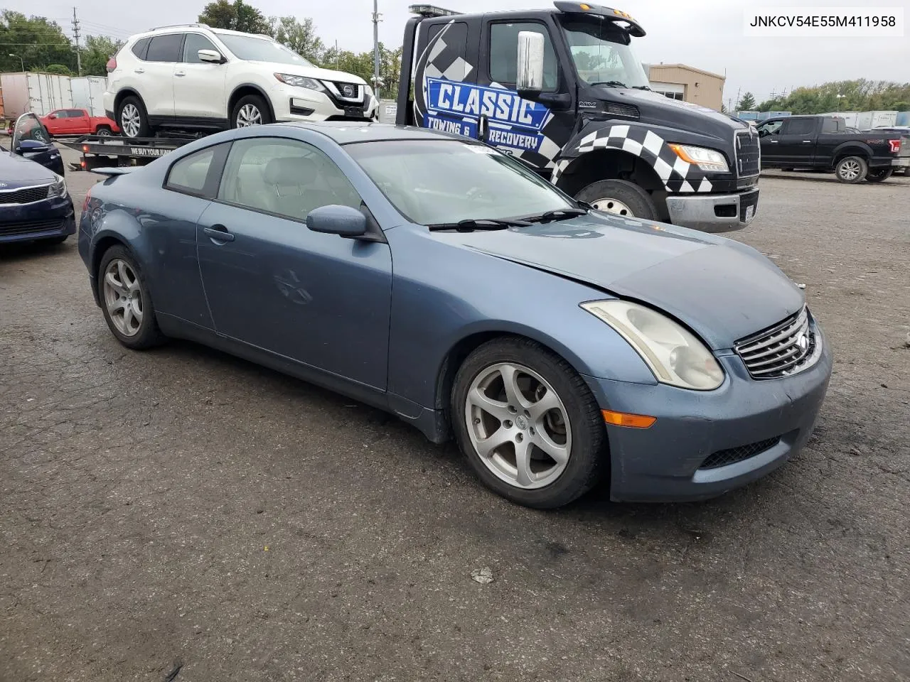 2005 Infiniti G35 VIN: JNKCV54E55M411958 Lot: 71178484