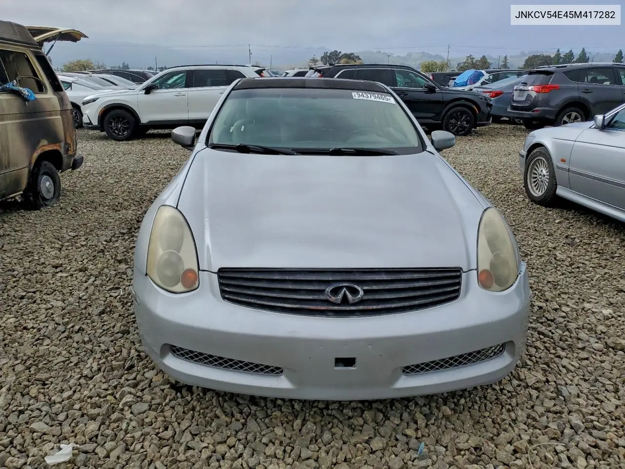 JNKCV54E45M417282 2005 Infiniti G35