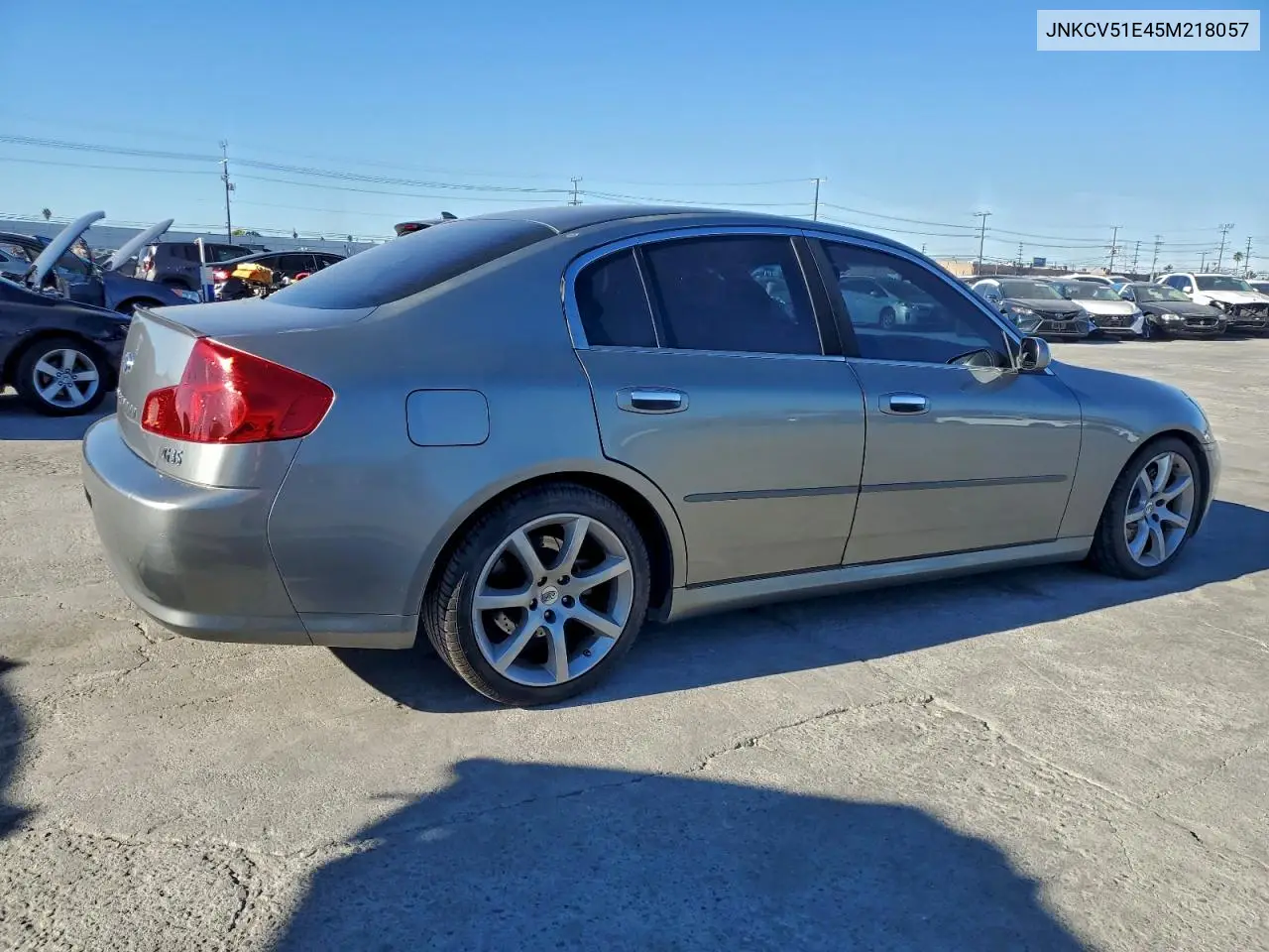 JNKCV51E45M218057 2005 Infiniti G35