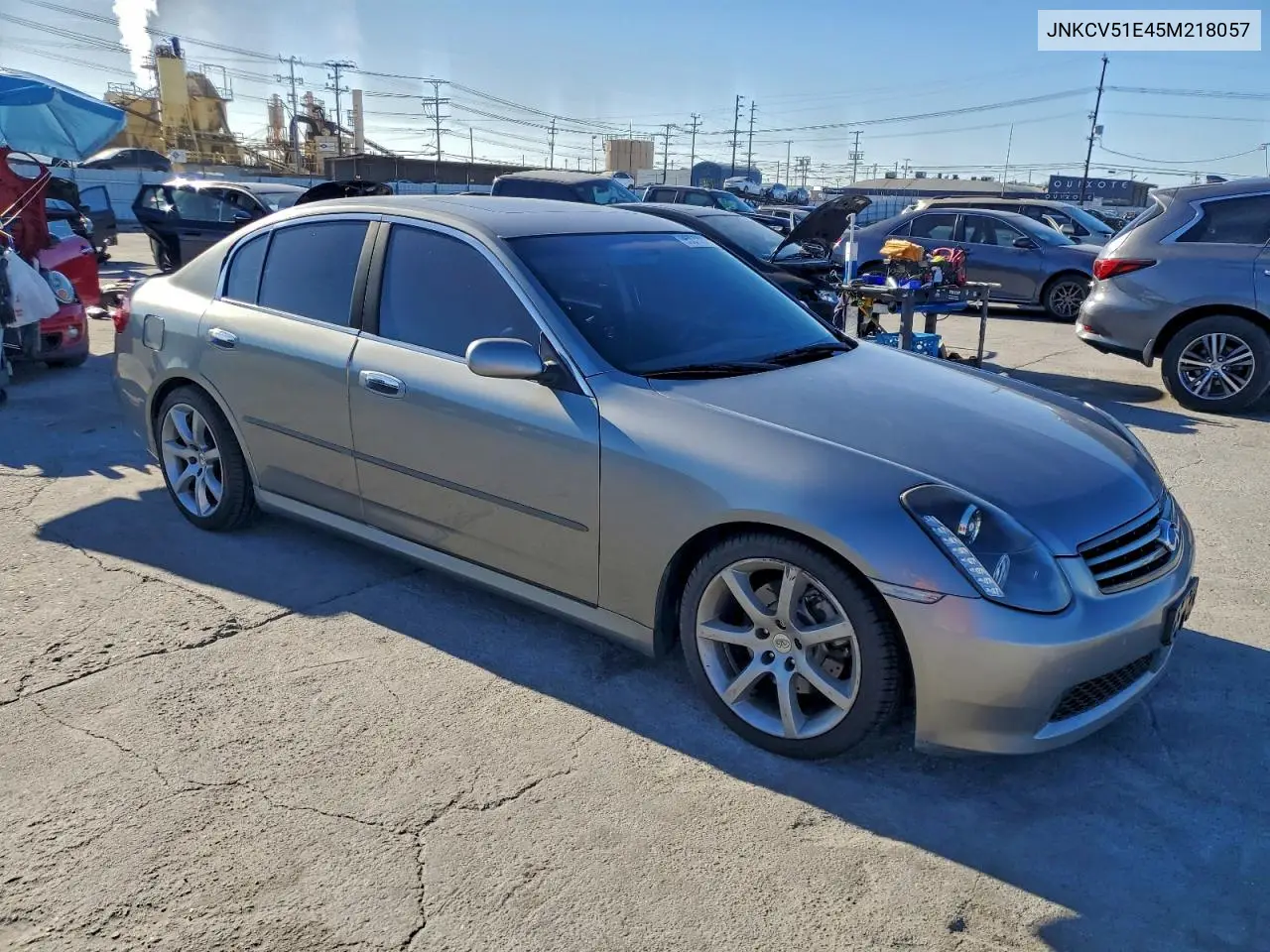 JNKCV51E45M218057 2005 Infiniti G35