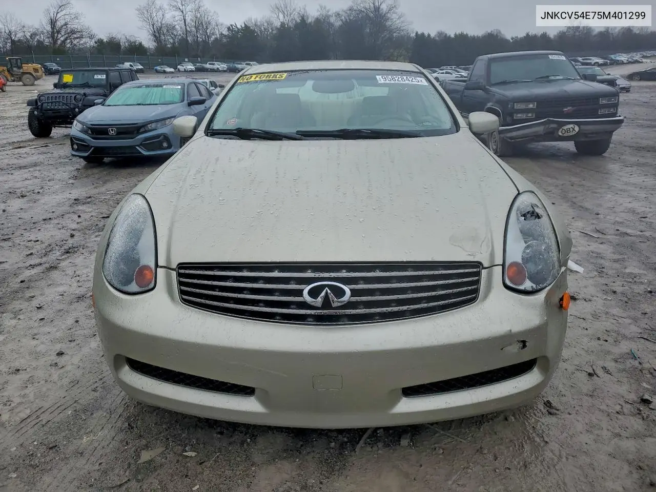 JNKCV54E75M401299 2005 Infiniti G35