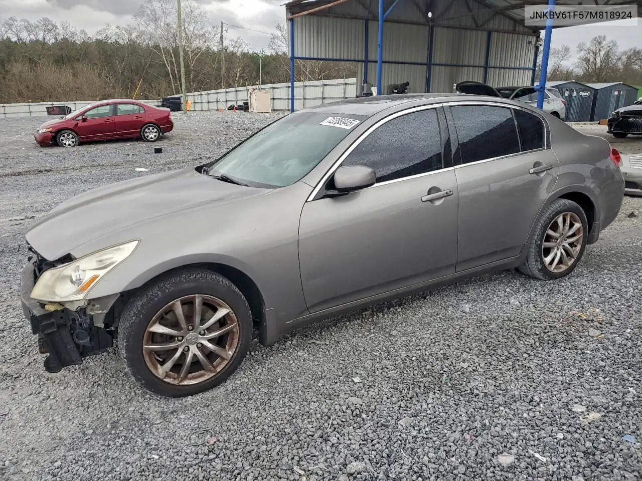 JNKBV61F57M818924 2007 Infiniti G35