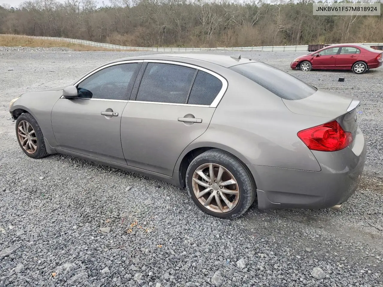 JNKBV61F57M818924 2007 Infiniti G35