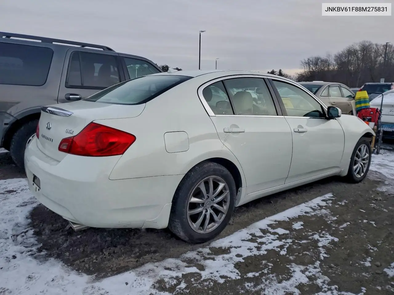 JNKBV61F88M275831 2008 Infiniti G35