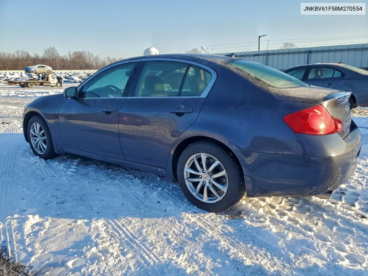 JNKBV61F58M270554 2008 Infiniti G35