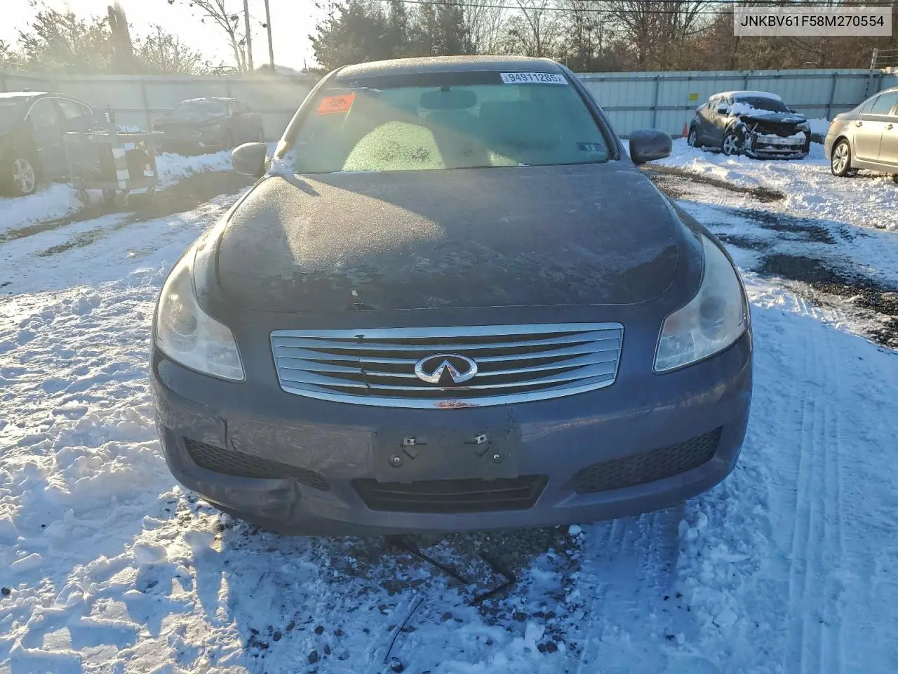 JNKBV61F58M270554 2008 Infiniti G35