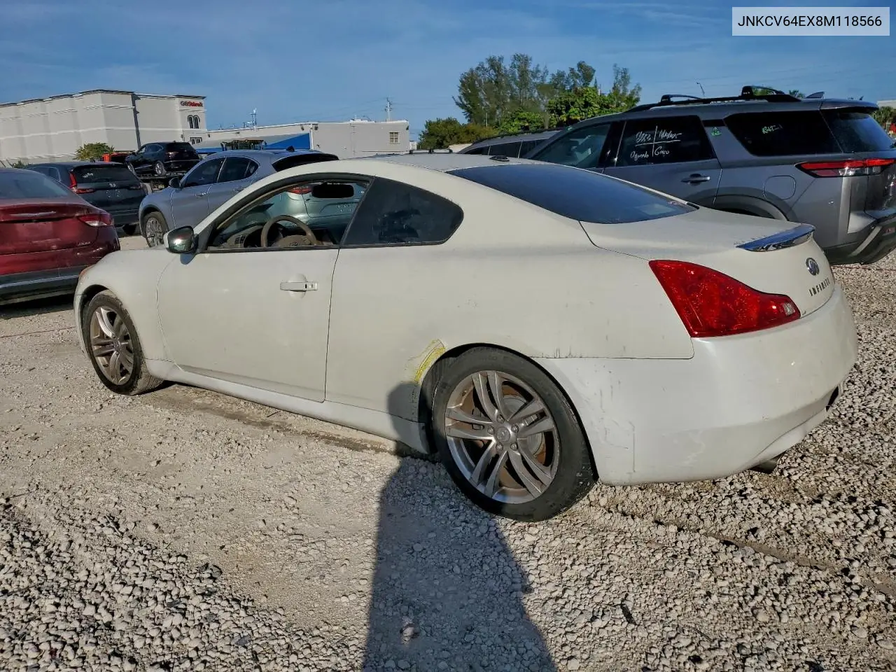 JNKCV64EX8M118566 2008 Infiniti G37 Base