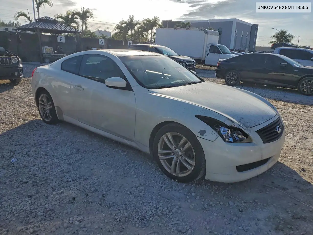 JNKCV64EX8M118566 2008 Infiniti G37 Base