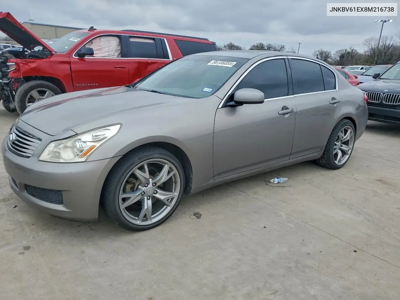 JNKBV61EX8M216738 2008 Infiniti G35