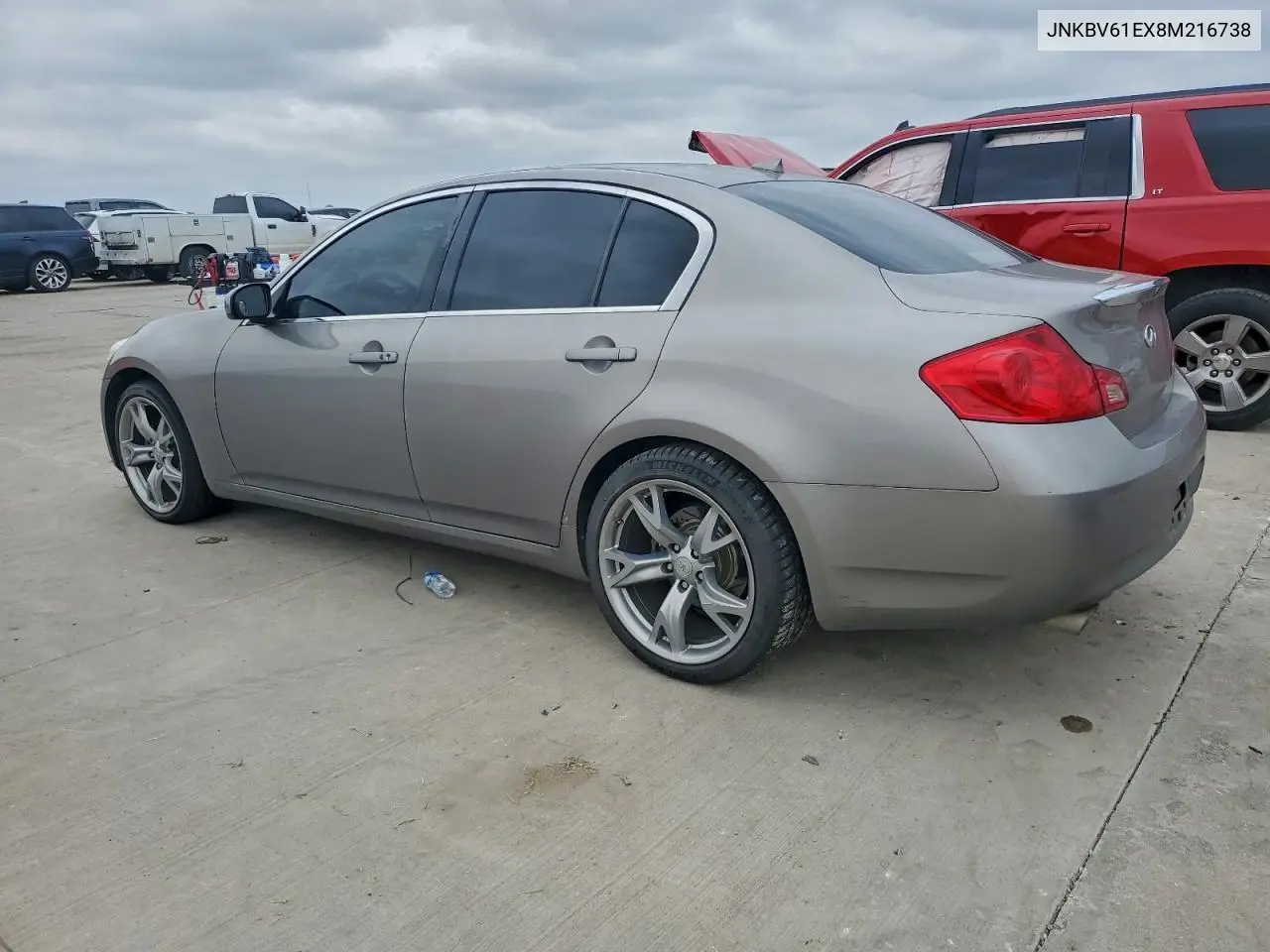 JNKBV61EX8M216738 2008 Infiniti G35