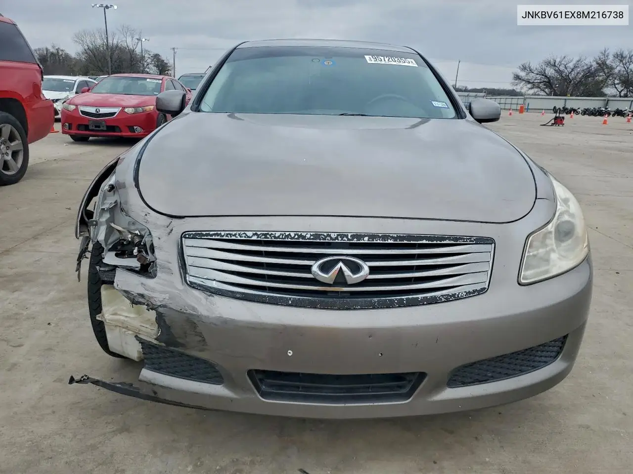 JNKBV61EX8M216738 2008 Infiniti G35