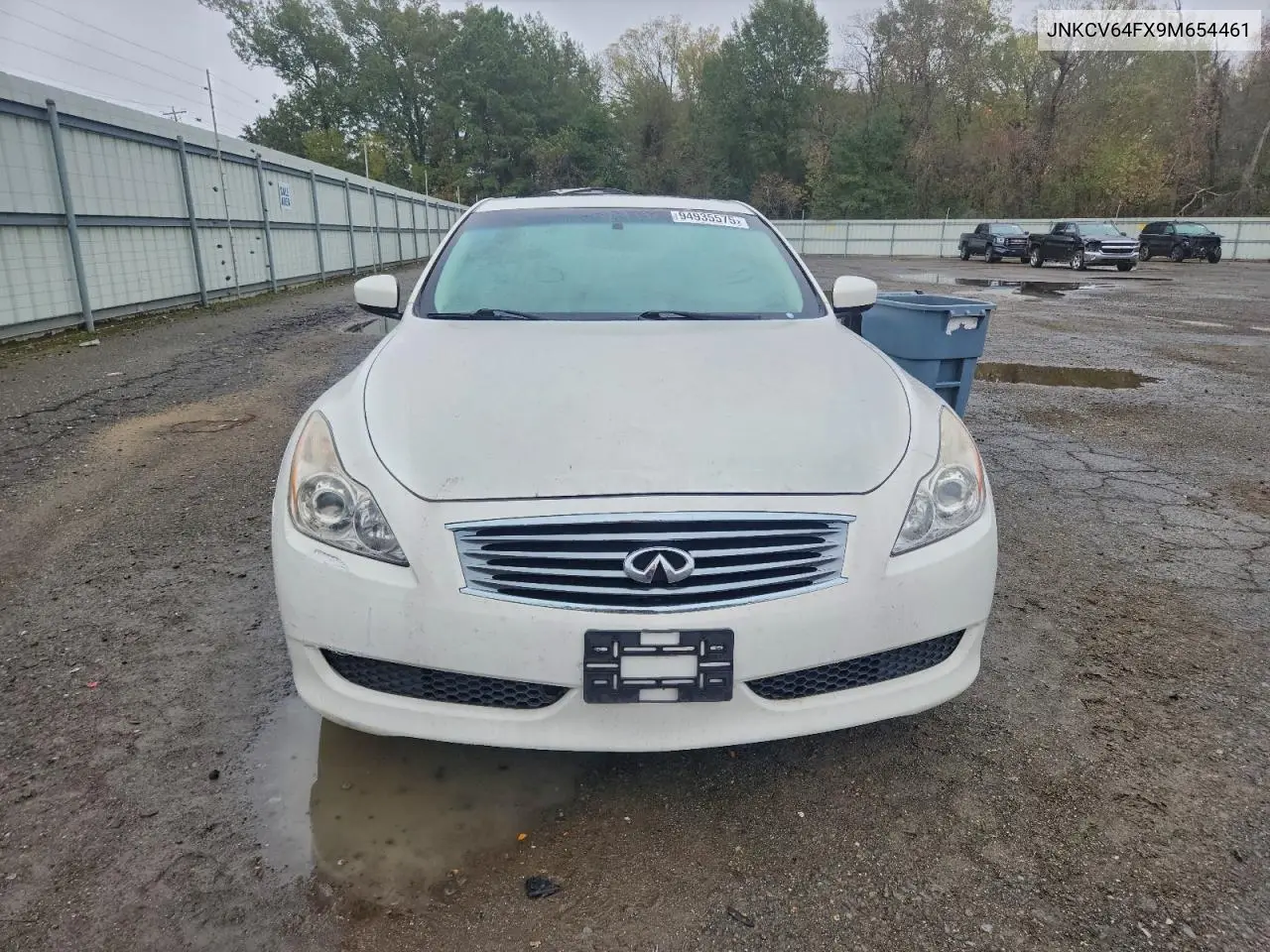 JNKCV64FX9M654461 2009 Infiniti G37