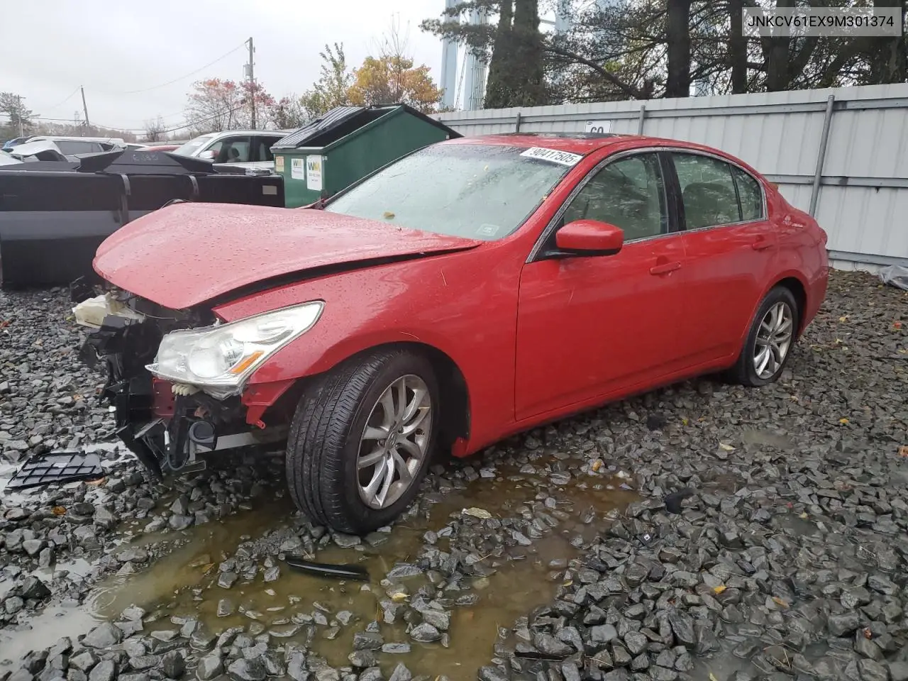 JNKCV61EX9M301374 2009 Infinity G37