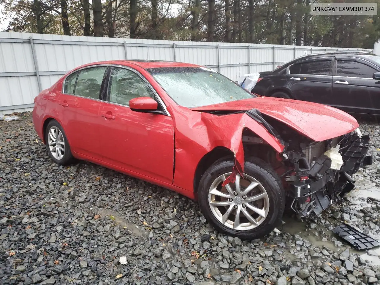 JNKCV61EX9M301374 2009 Infinity G37