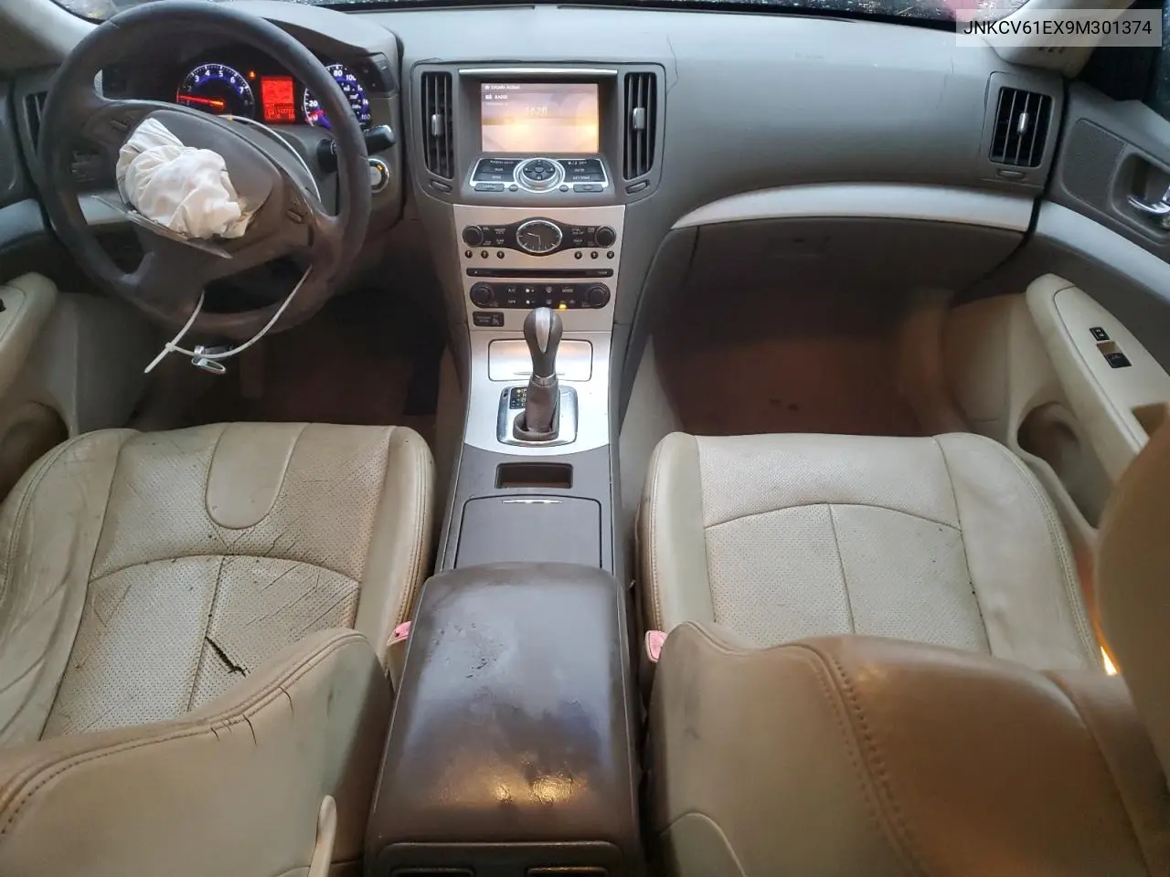 JNKCV61EX9M301374 2009 Infinity G37