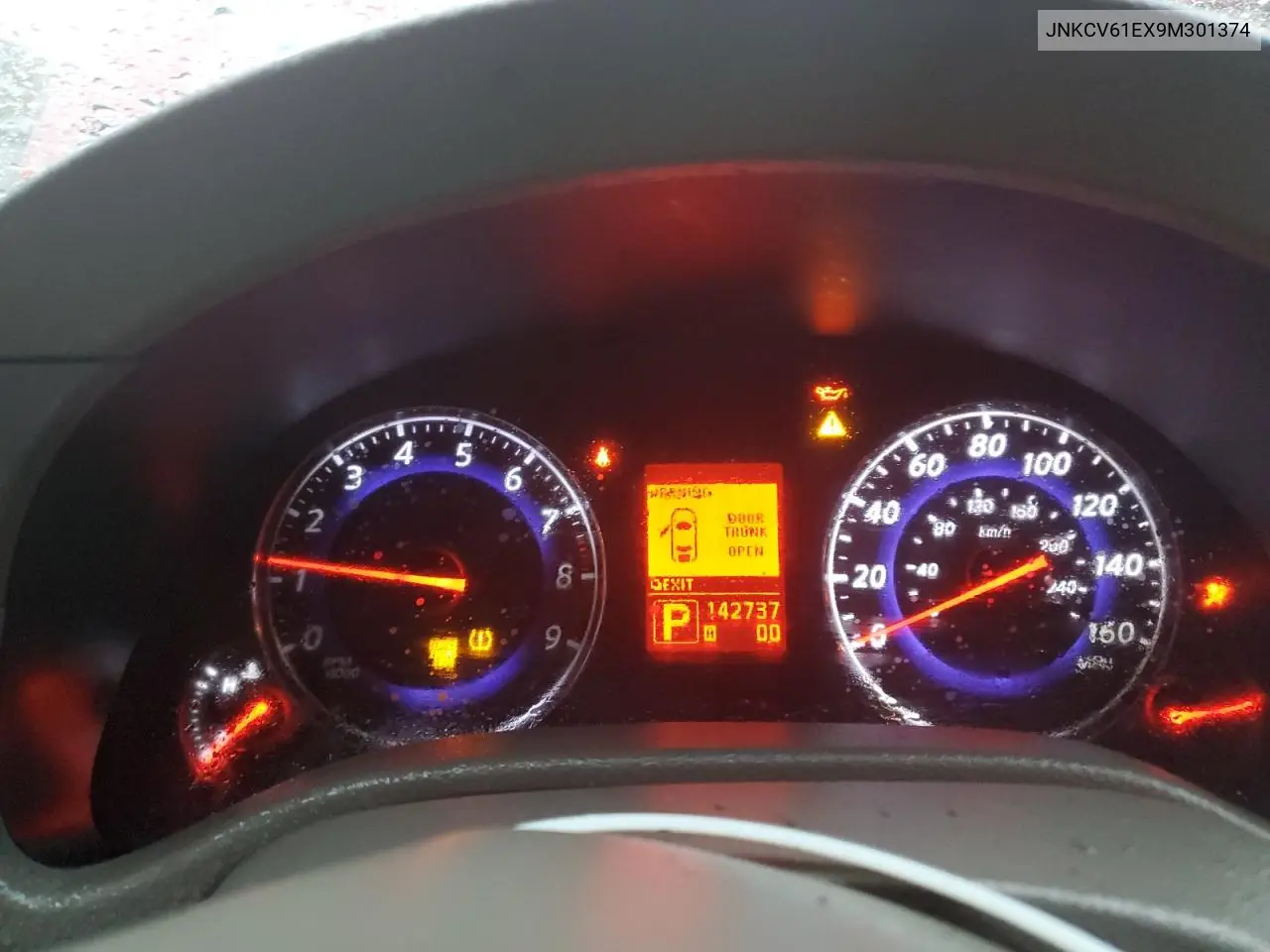 JNKCV61EX9M301374 2009 Infinity G37