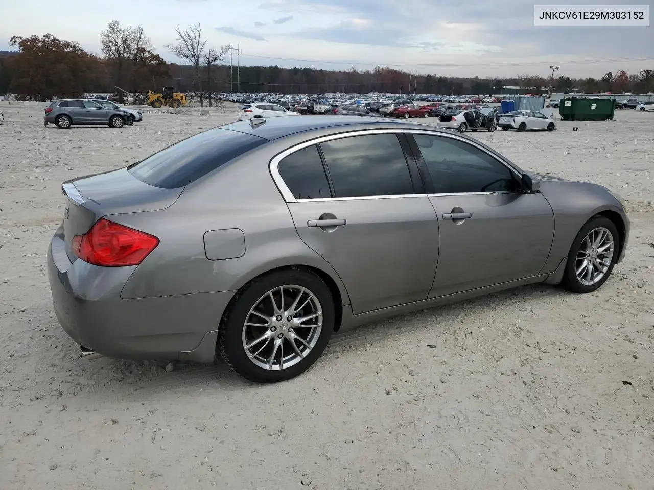 JNKCV61E29M303152 2009 Infiniti G37 Base