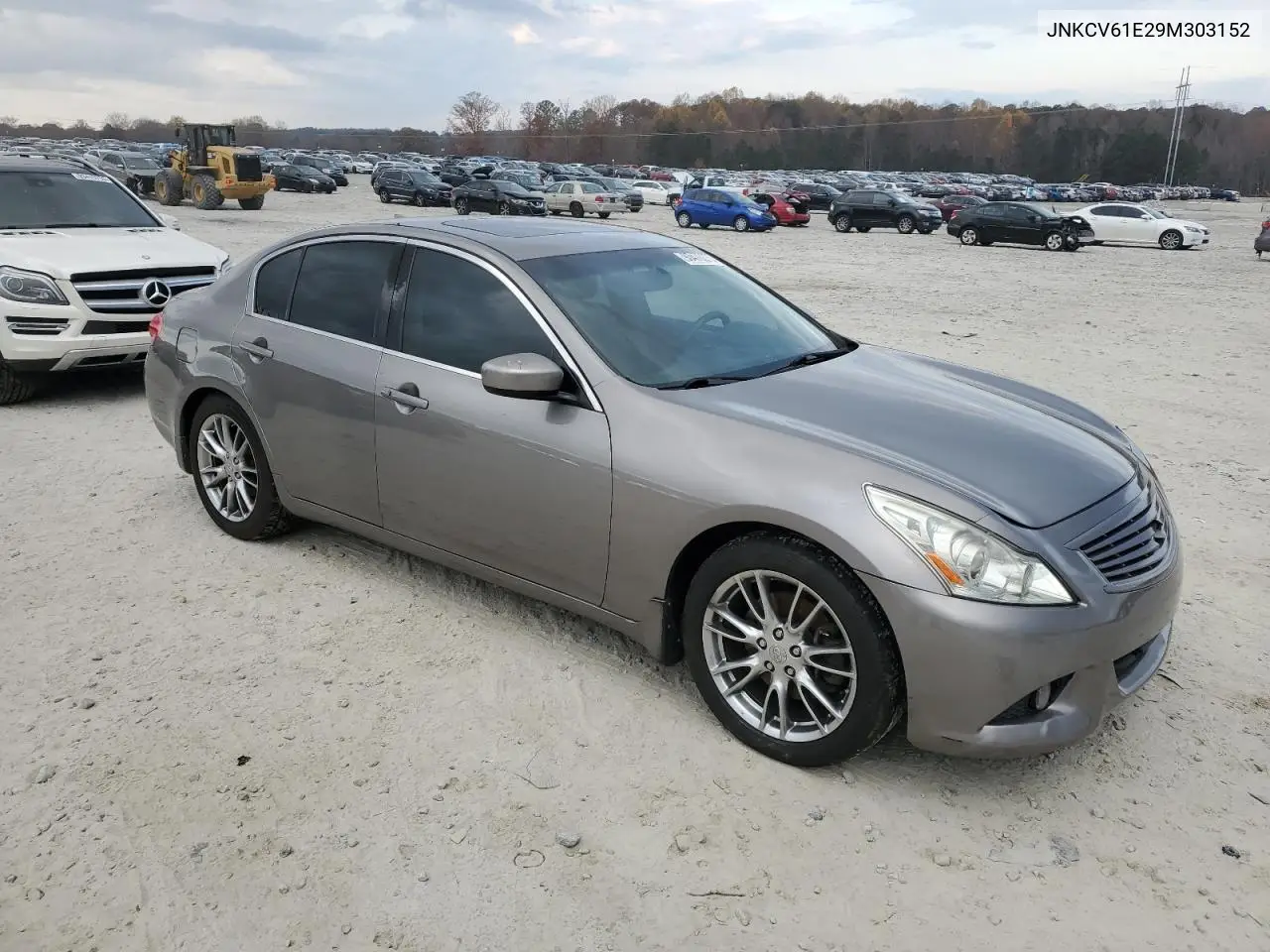 JNKCV61E29M303152 2009 Infiniti G37 Base